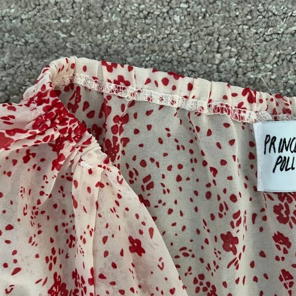 NWOT Princess Polly Altona Floral Sheer Mini Dress - Picture 4 of 6